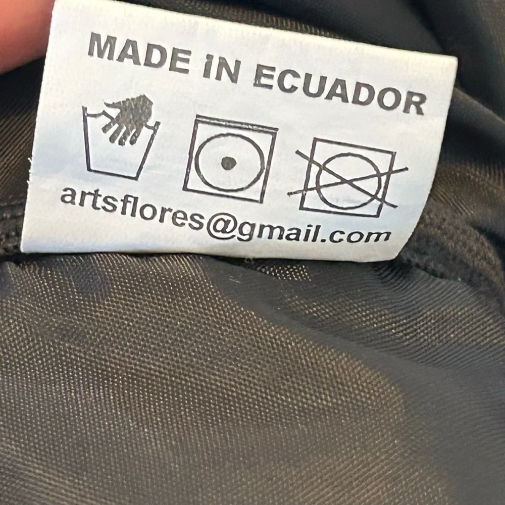 N/A arts backpack handmade